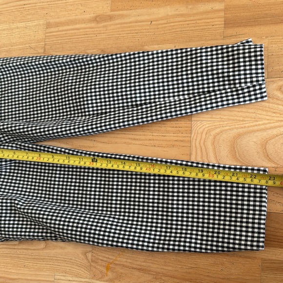 Theory gingham leggings xs 0 black and white - Picture 4 of 4